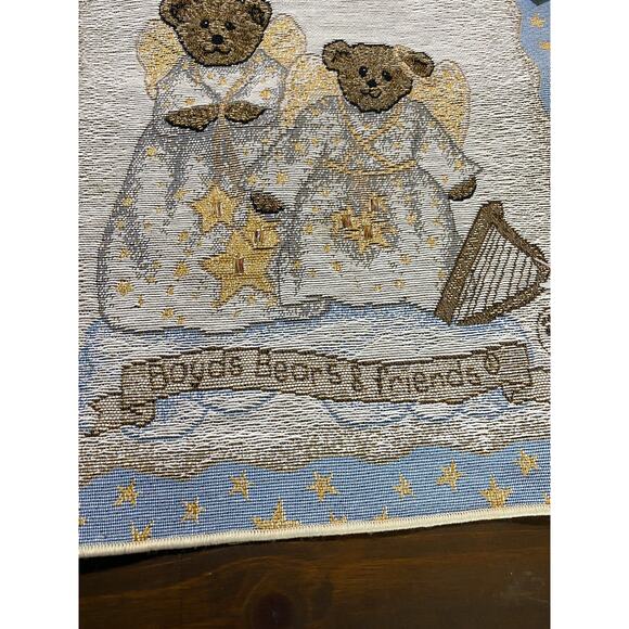 NWT The Boyd's Bear Collection Manual Woodworkers 2 Bear Angels Faith Tapestry - Picture 6 of 13